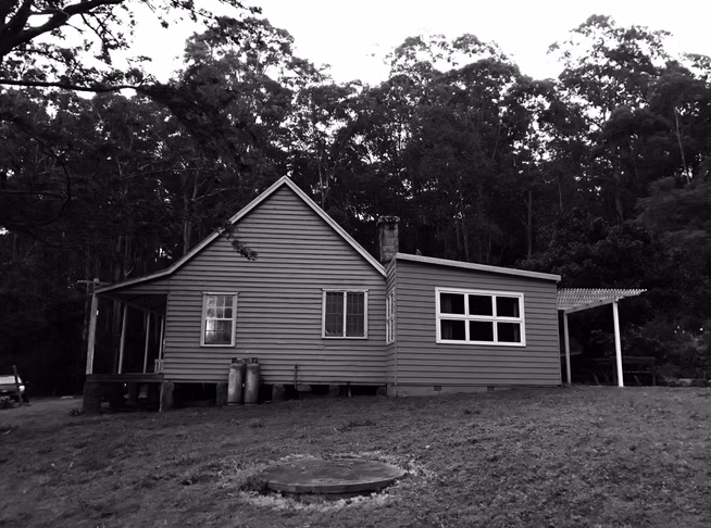 The cottage at Bundanon where Animals and Spirits was recorded